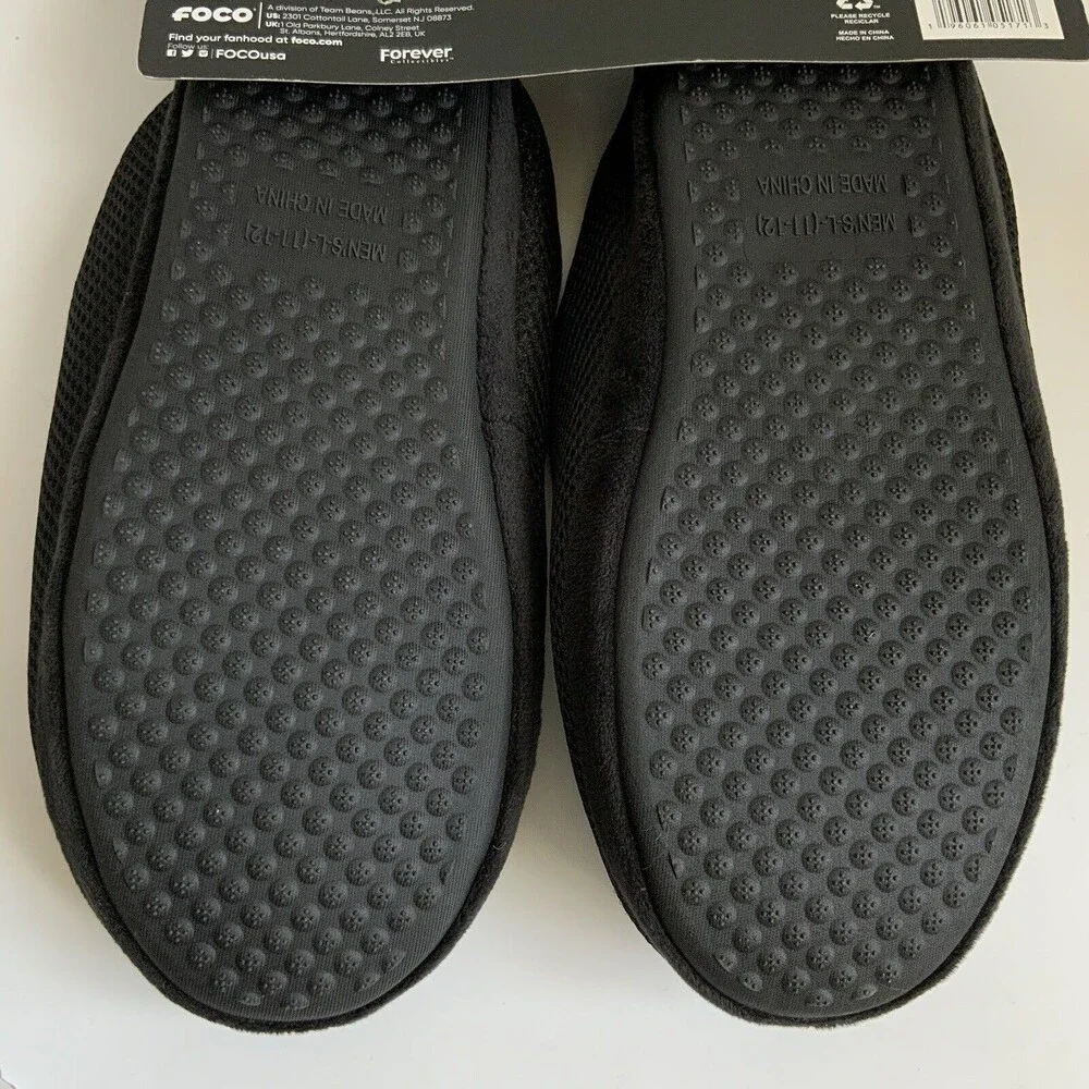 Foco NHL Slippers Arizona Cardinals Logo Mesh Slides Black 11 - 12